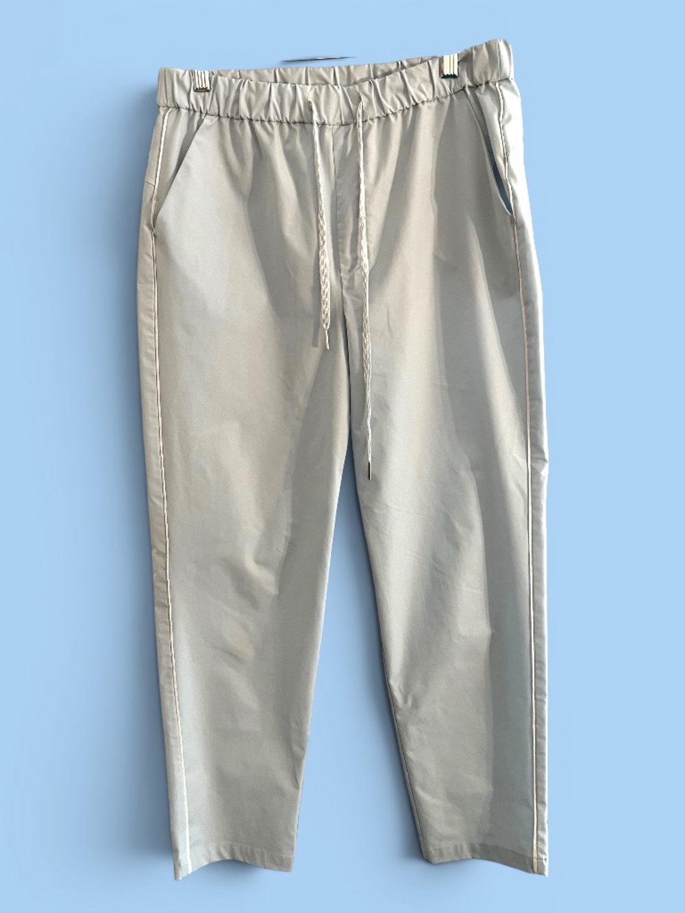 Maeve by Anthropologie Pale Blue Drawstring Track Pants Size Small